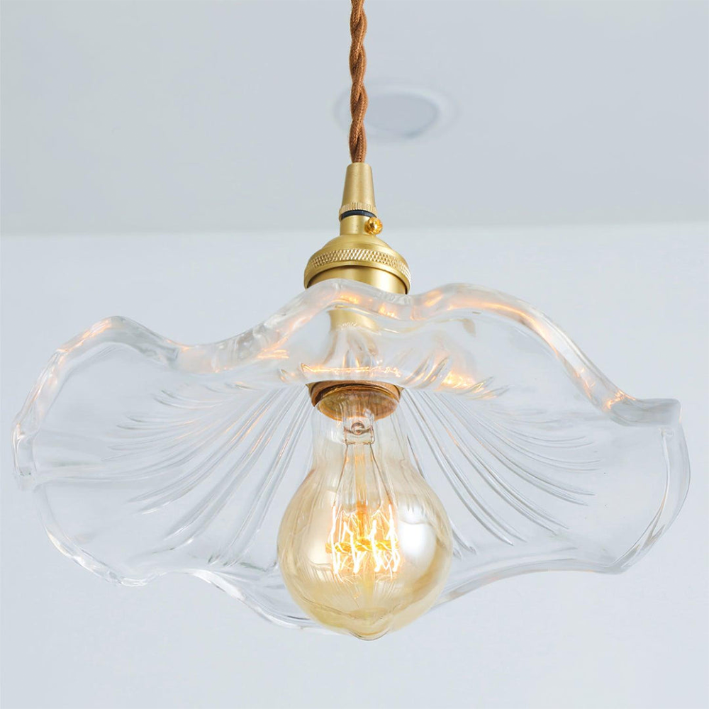 Stilvolle Hibiskusblüten-Lampe - Sophie
