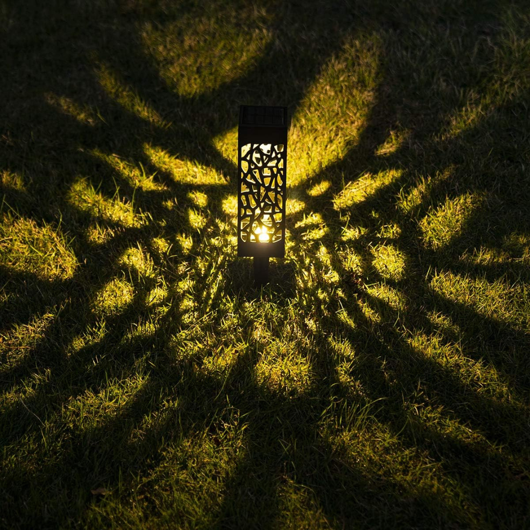 Luxe Solar LED Gartenlampe mit automatischer Dämmerungsschaltung – IP44 wetterfest