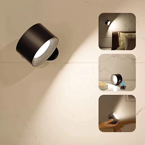 Emilia | Kabellose 360-Grad-Wandleuchte
