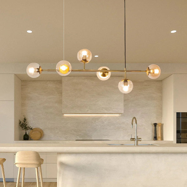 LED Kugel Pendelleuchte modern