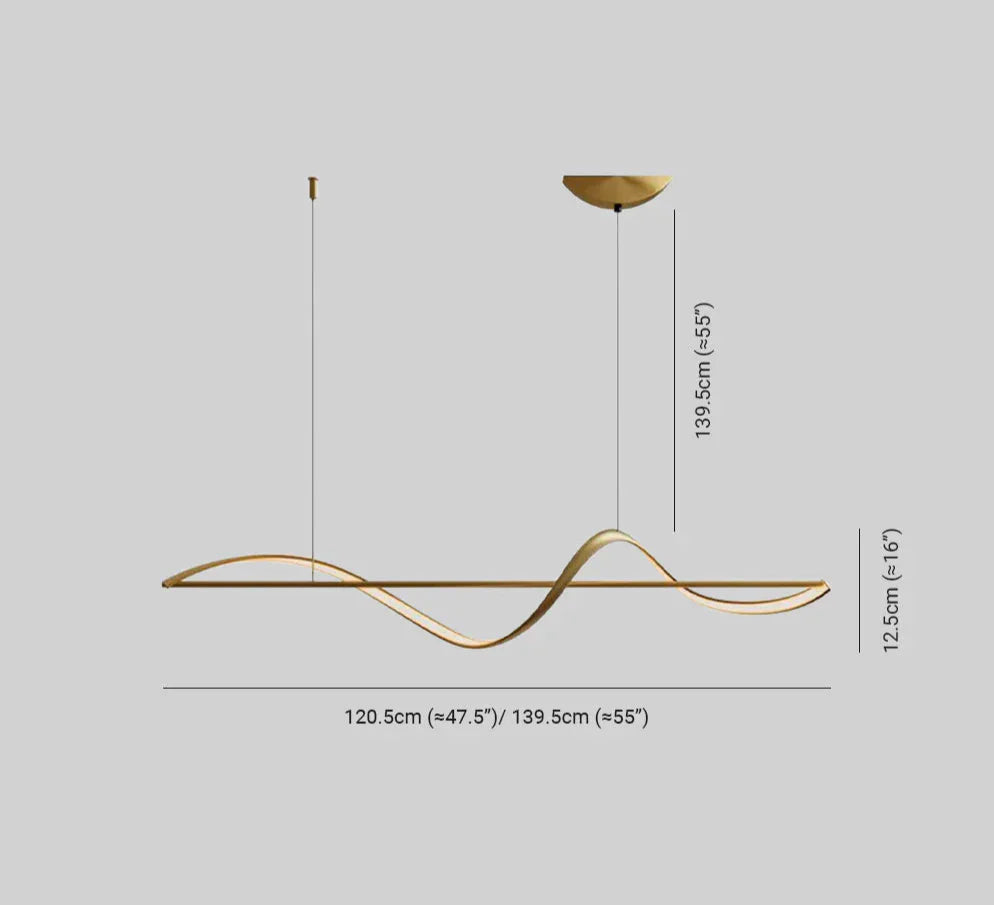 LED-Pendelleuchte energiesparend & dimmbar – moderne Hängelampe