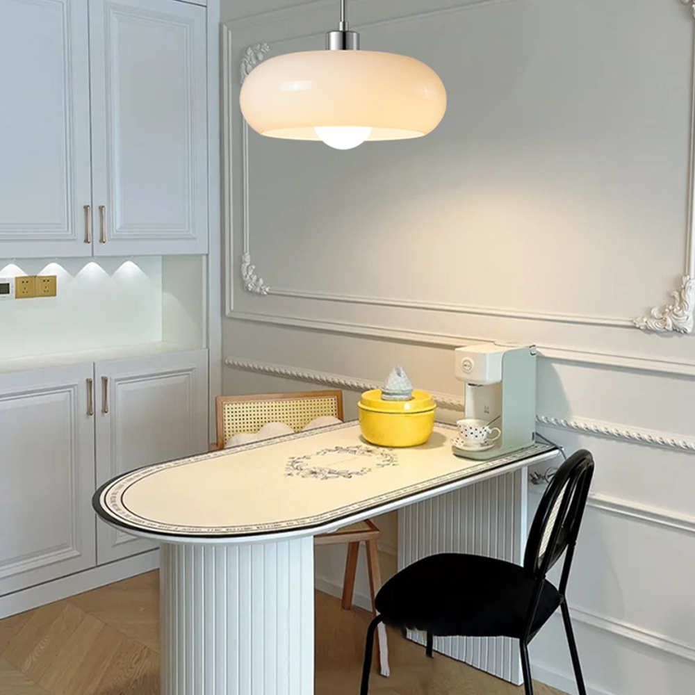 Leonie | Stijlvolle Glas Hanglamp in Broodvorm