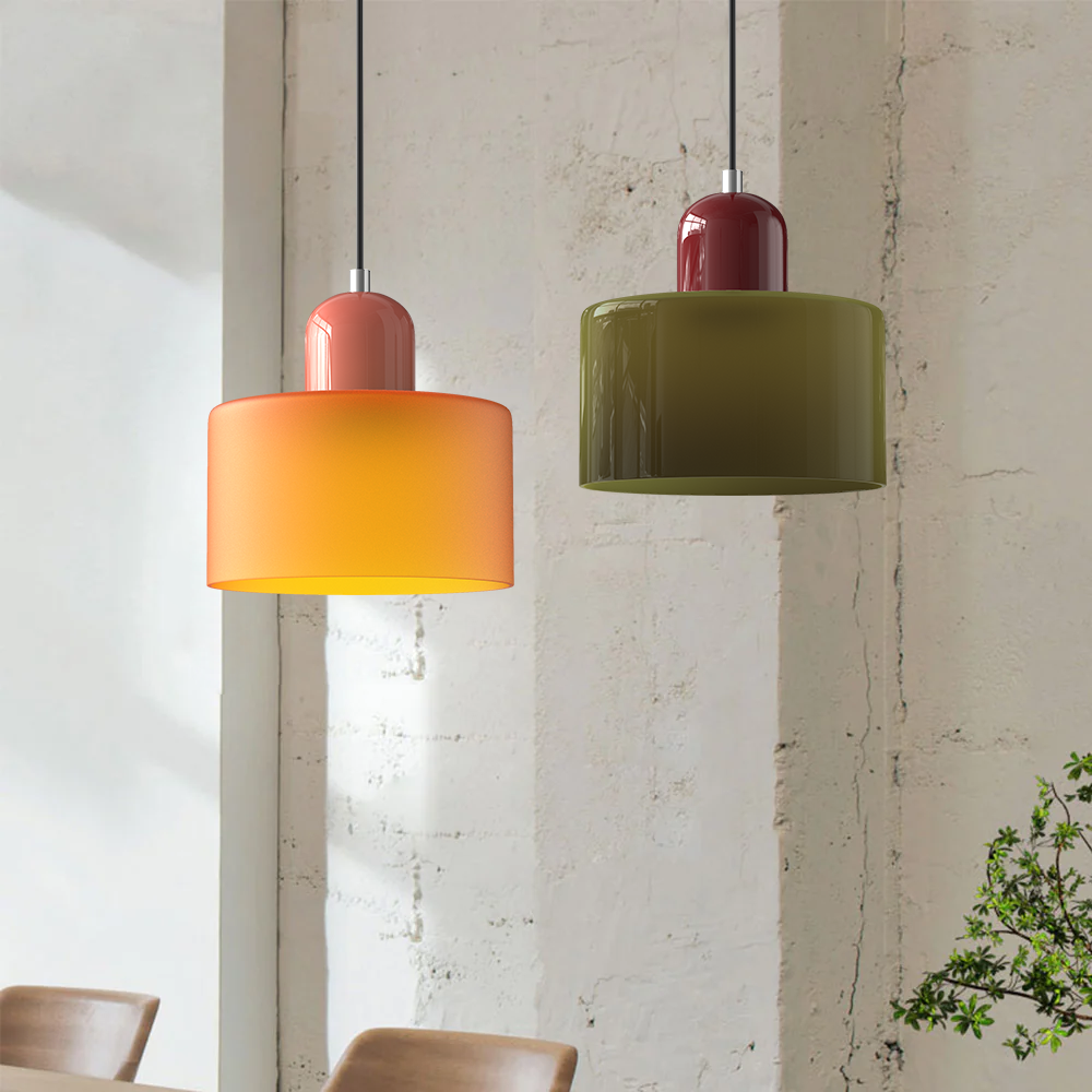 Moderne Kreative Glas-Pendelleuchte - Bauhaus-Stil