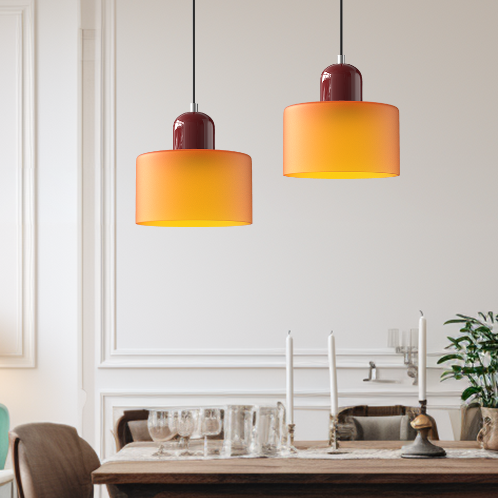 Moderne Kreative Glas-Pendelleuchte - Bauhaus-Stil