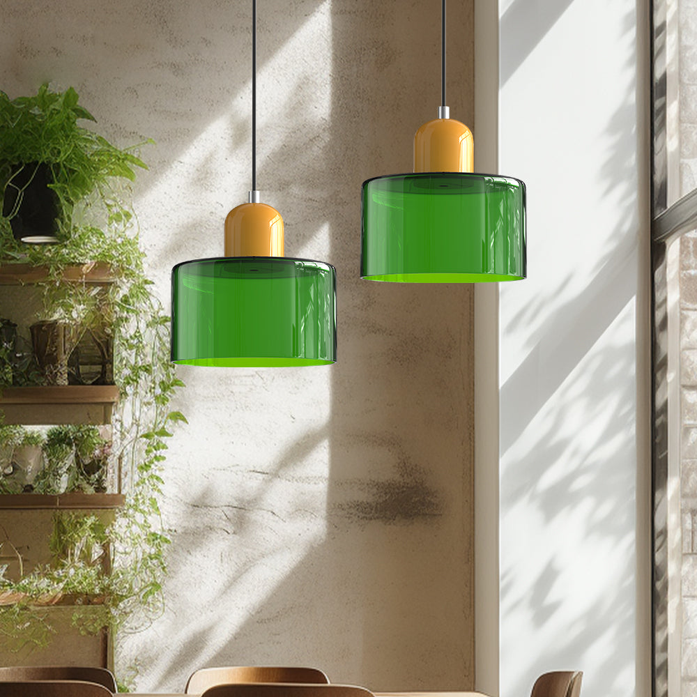Moderne Kreative Glas-Pendelleuchte - Bauhaus-Stil