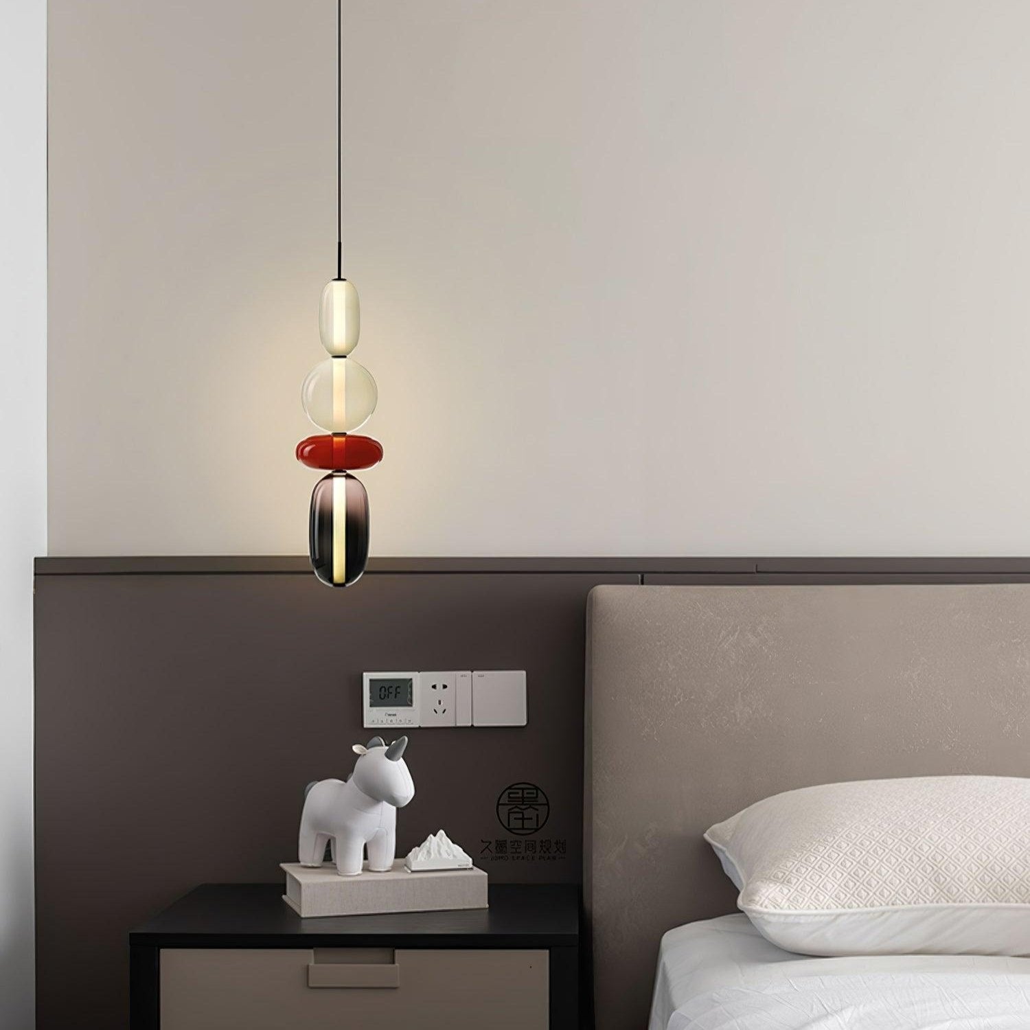 Pendelleuchte modern bunt – stilvolle Design Hängelampe mit LED