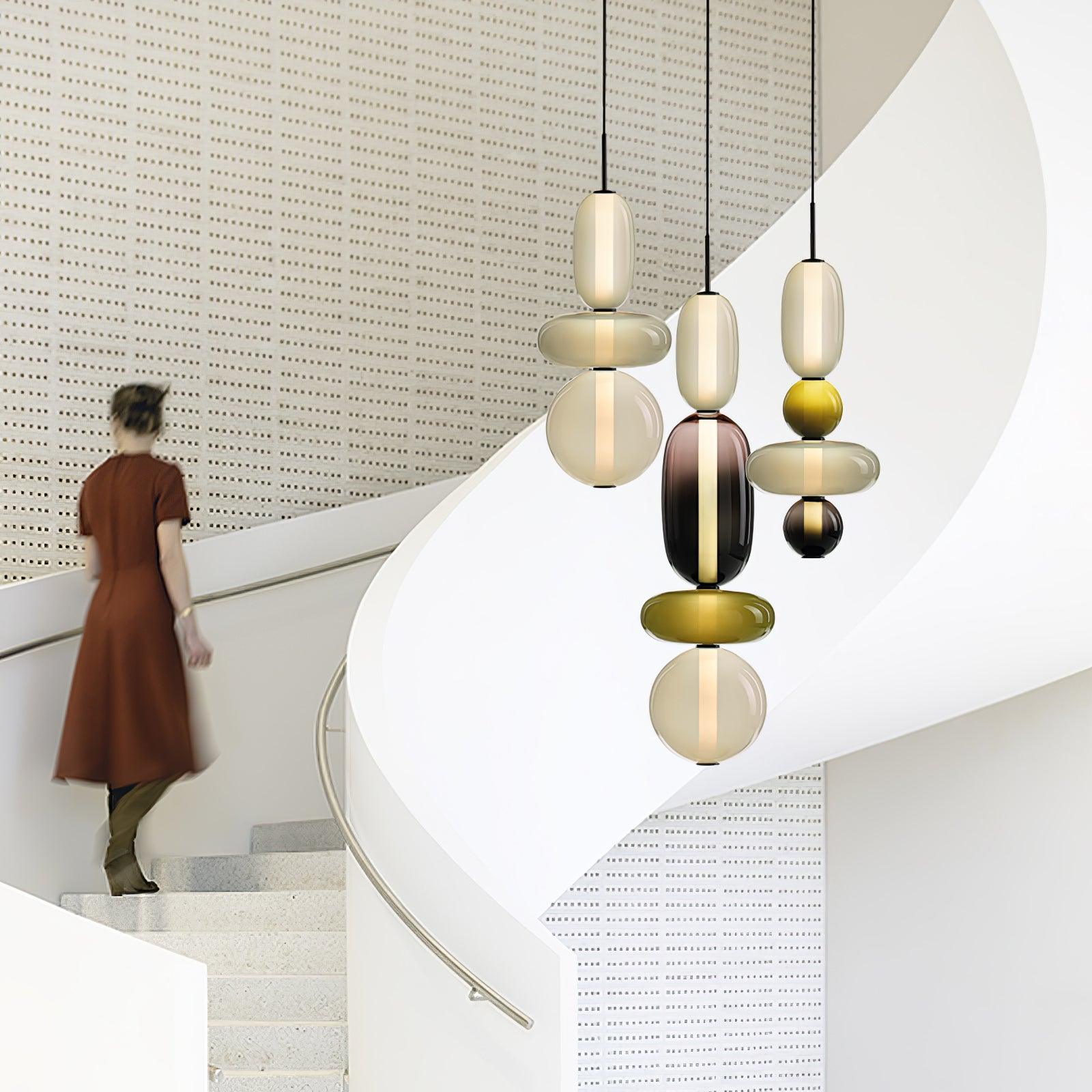 Pendelleuchte modern bunt – stilvolle Design Hängelampe mit LED