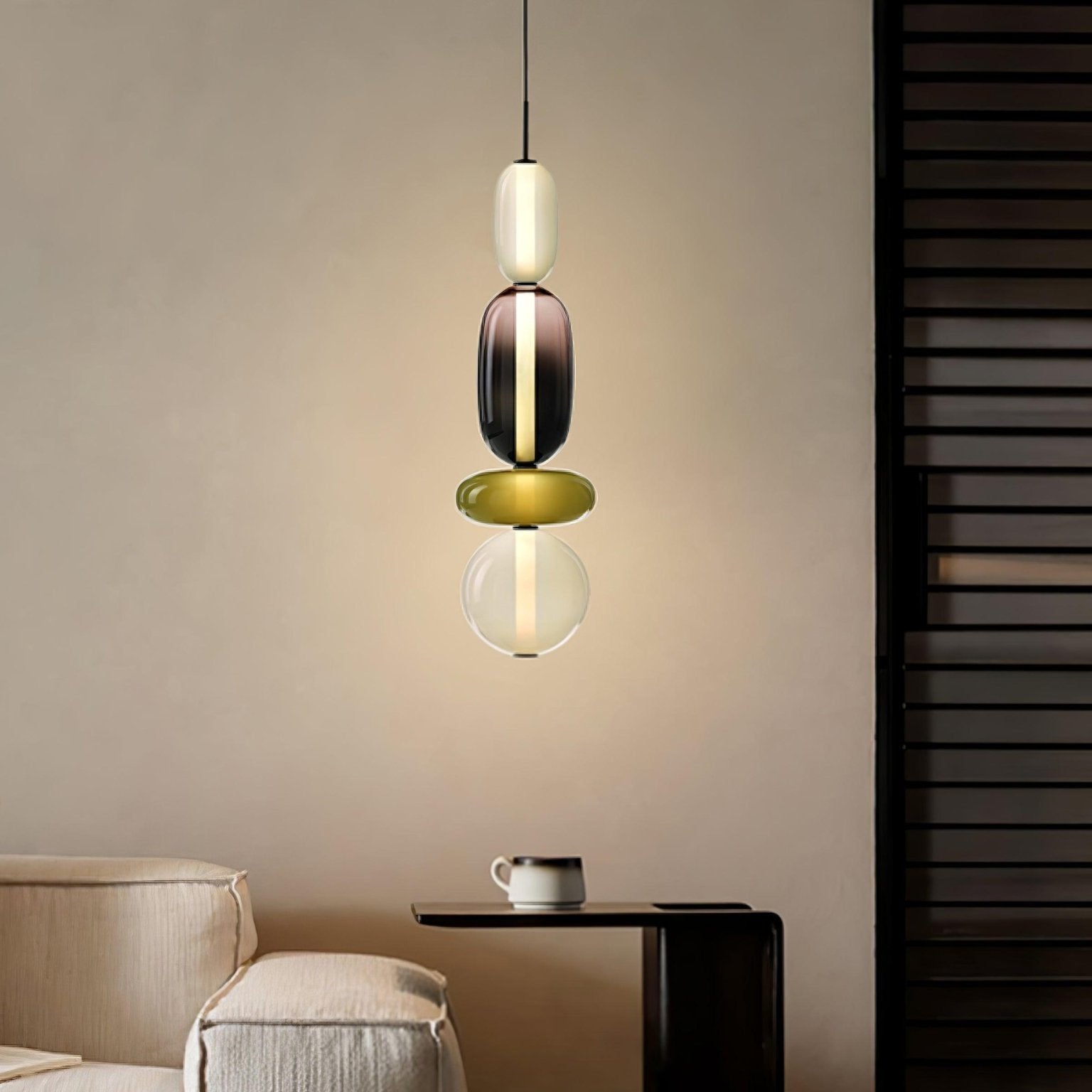 Pendelleuchte modern bunt – stilvolle Design Hängelampe mit LED