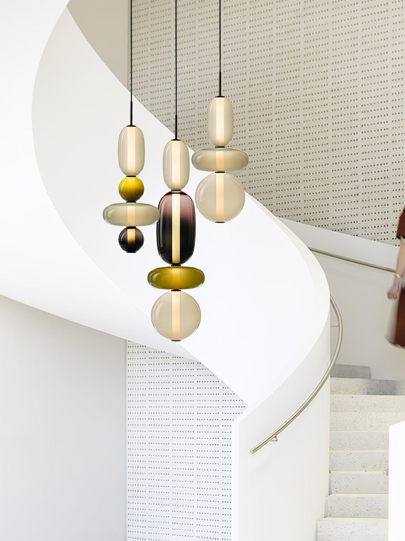 Pendelleuchte modern bunt – stilvolle Design Hängelampe mit LED