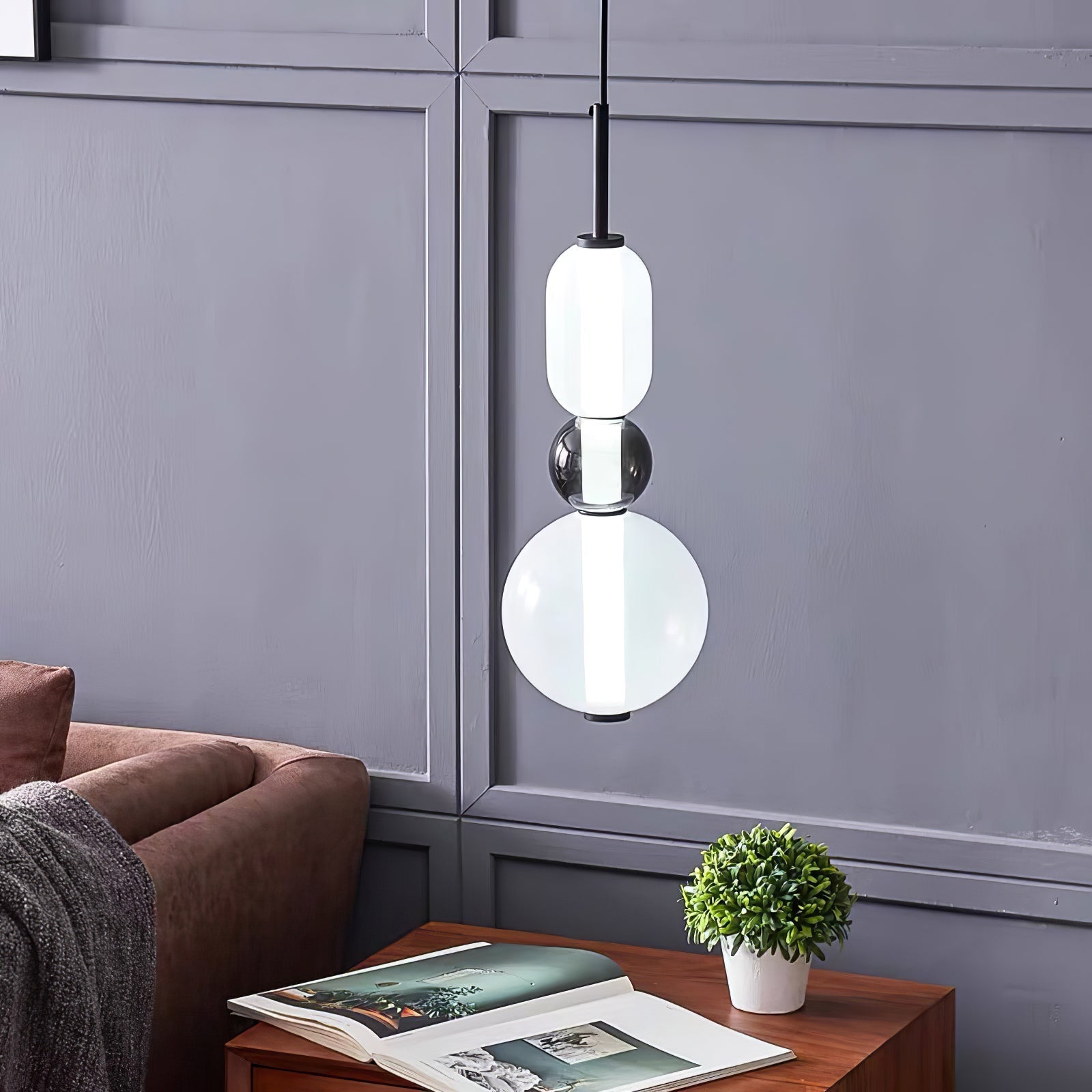 Pendelleuchte modern bunt – stilvolle Design Hängelampe mit LED