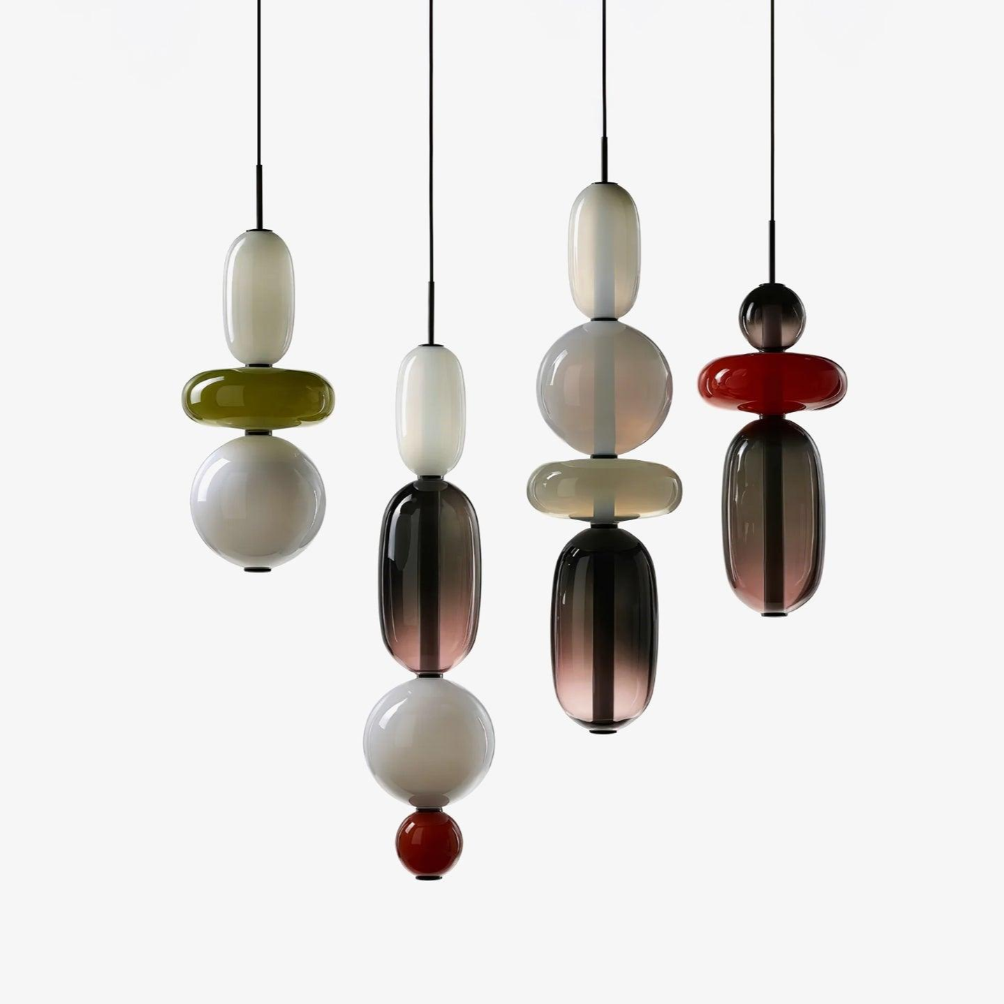 Pendelleuchte modern bunt – stilvolle Design Hängelampe mit LED
