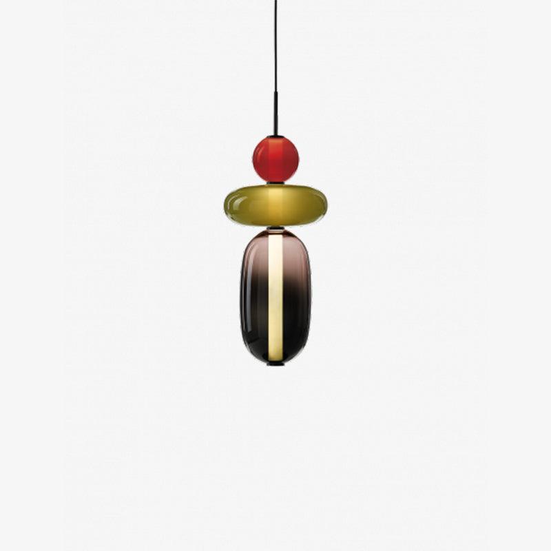 Pendelleuchte modern bunt – stilvolle Design Hängelampe mit LED