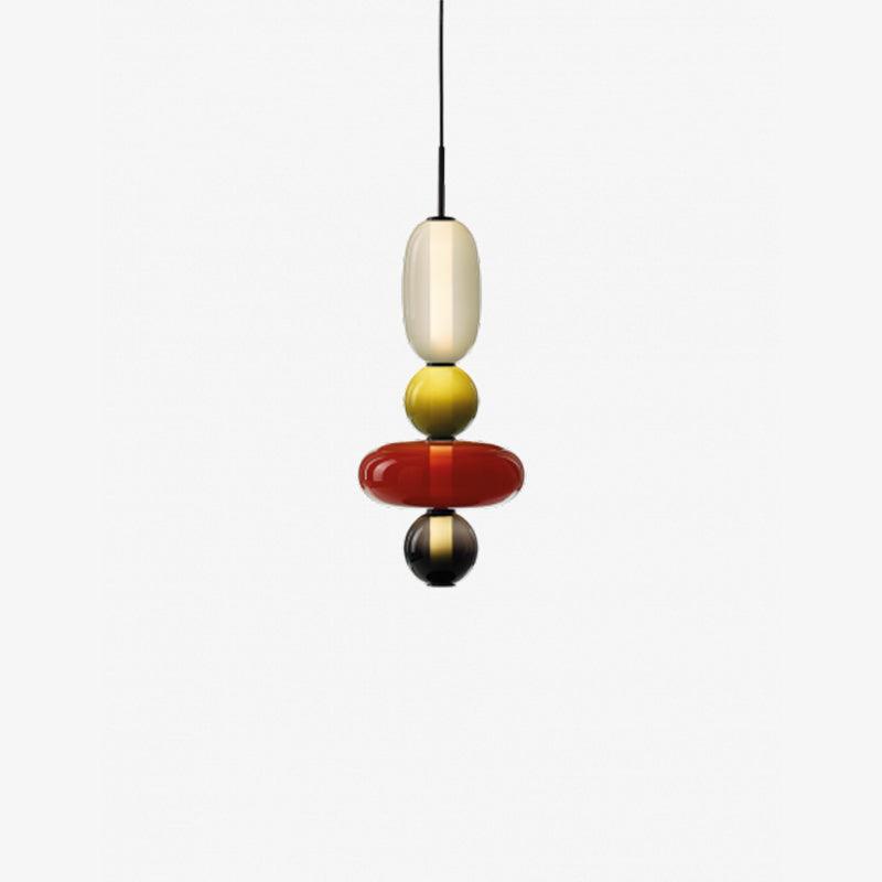 Pendelleuchte modern bunt – stilvolle Design Hängelampe mit LED