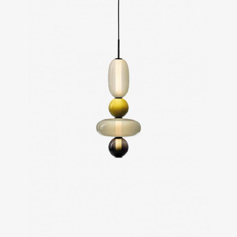 Pendelleuchte modern bunt – stilvolle Design Hängelampe mit LED