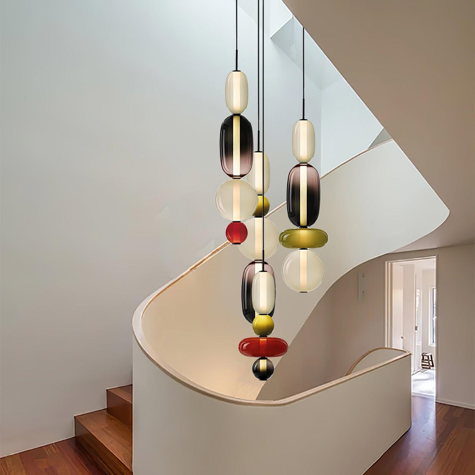 Pendelleuchte modern bunt – stilvolle Design Hängelampe mit LED