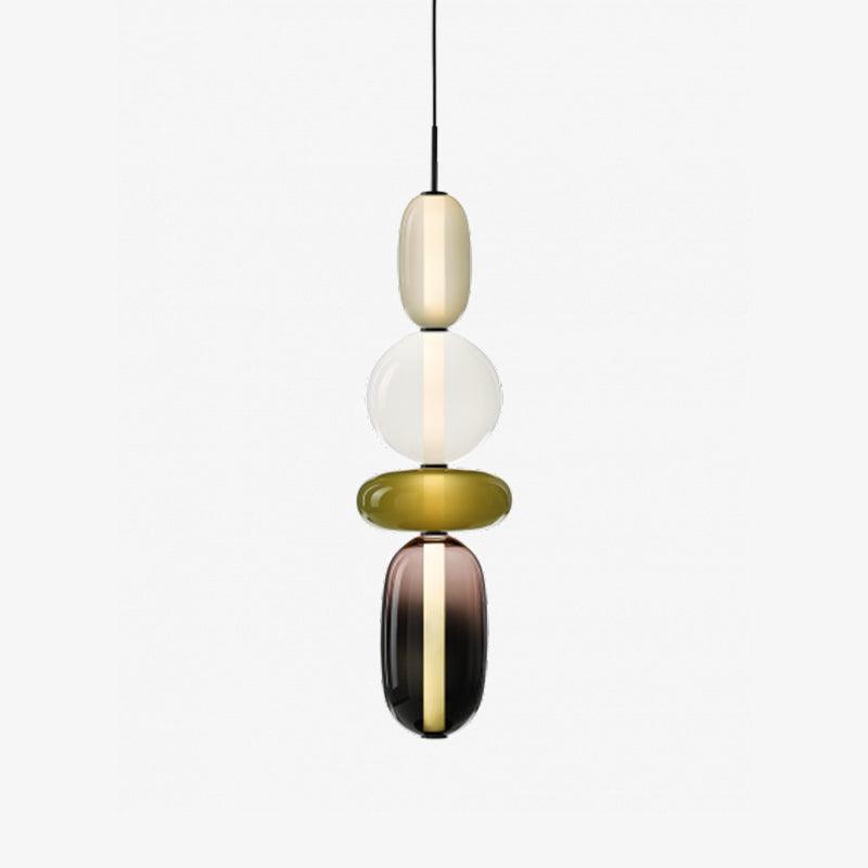 Pendelleuchte modern bunt – stilvolle Design Hängelampe mit LED