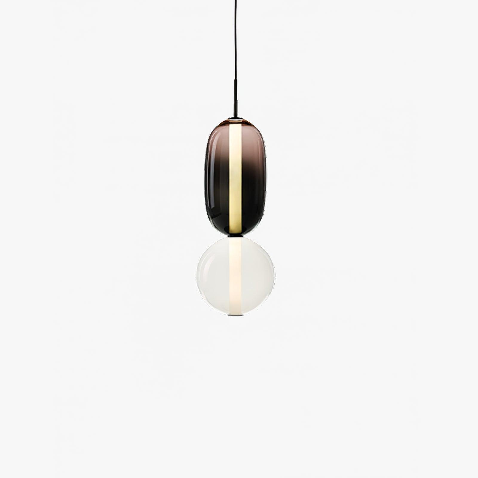 Pendelleuchte modern bunt – stilvolle Design Hängelampe mit LED