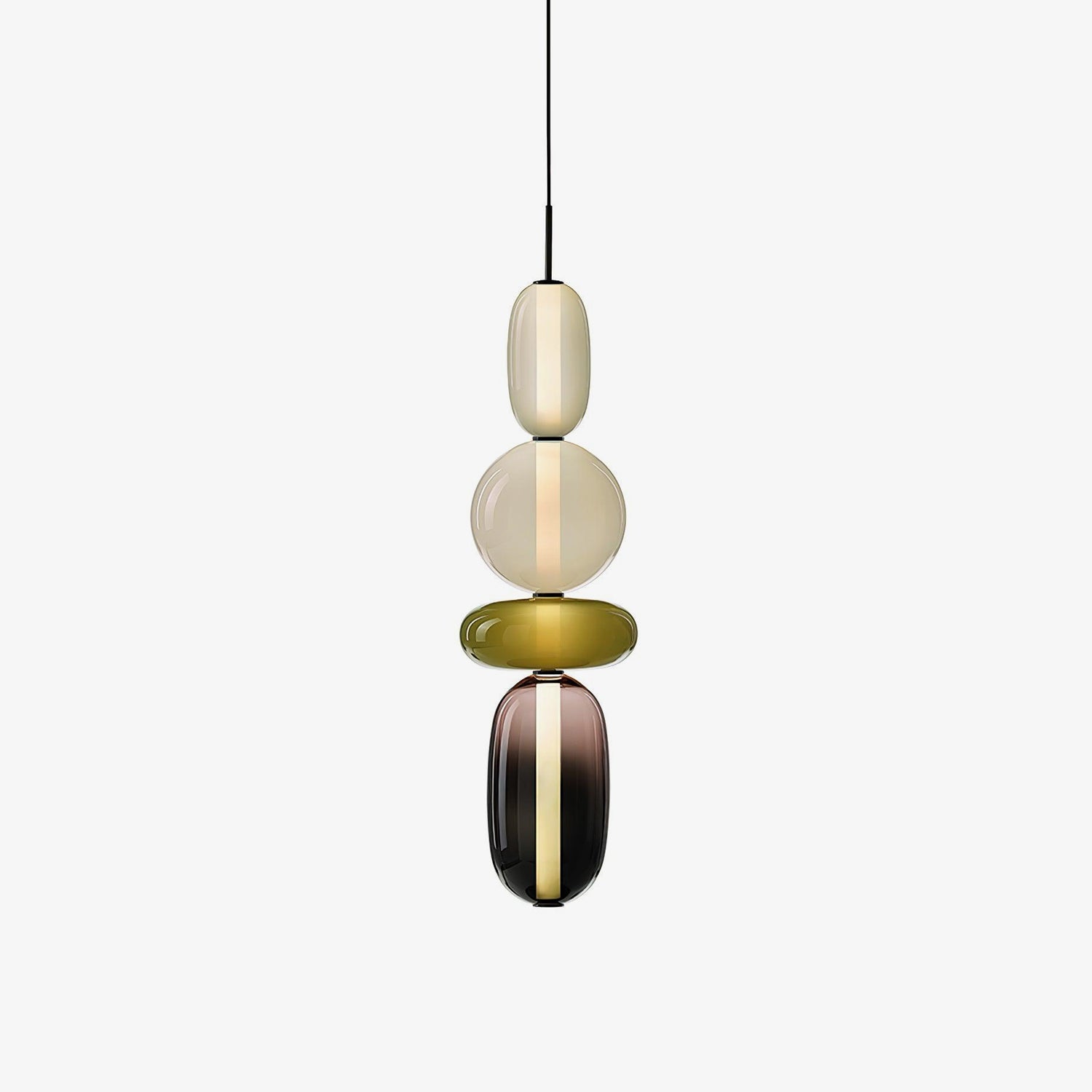 Pendelleuchte modern bunt – stilvolle Design Hängelampe mit LED