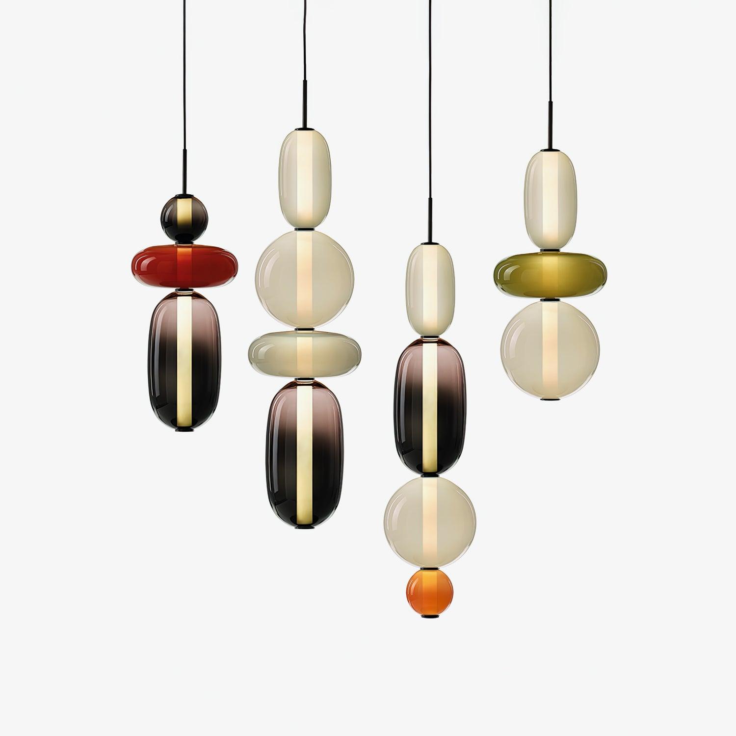 Pendelleuchte modern bunt – stilvolle Design Hängelampe mit LED