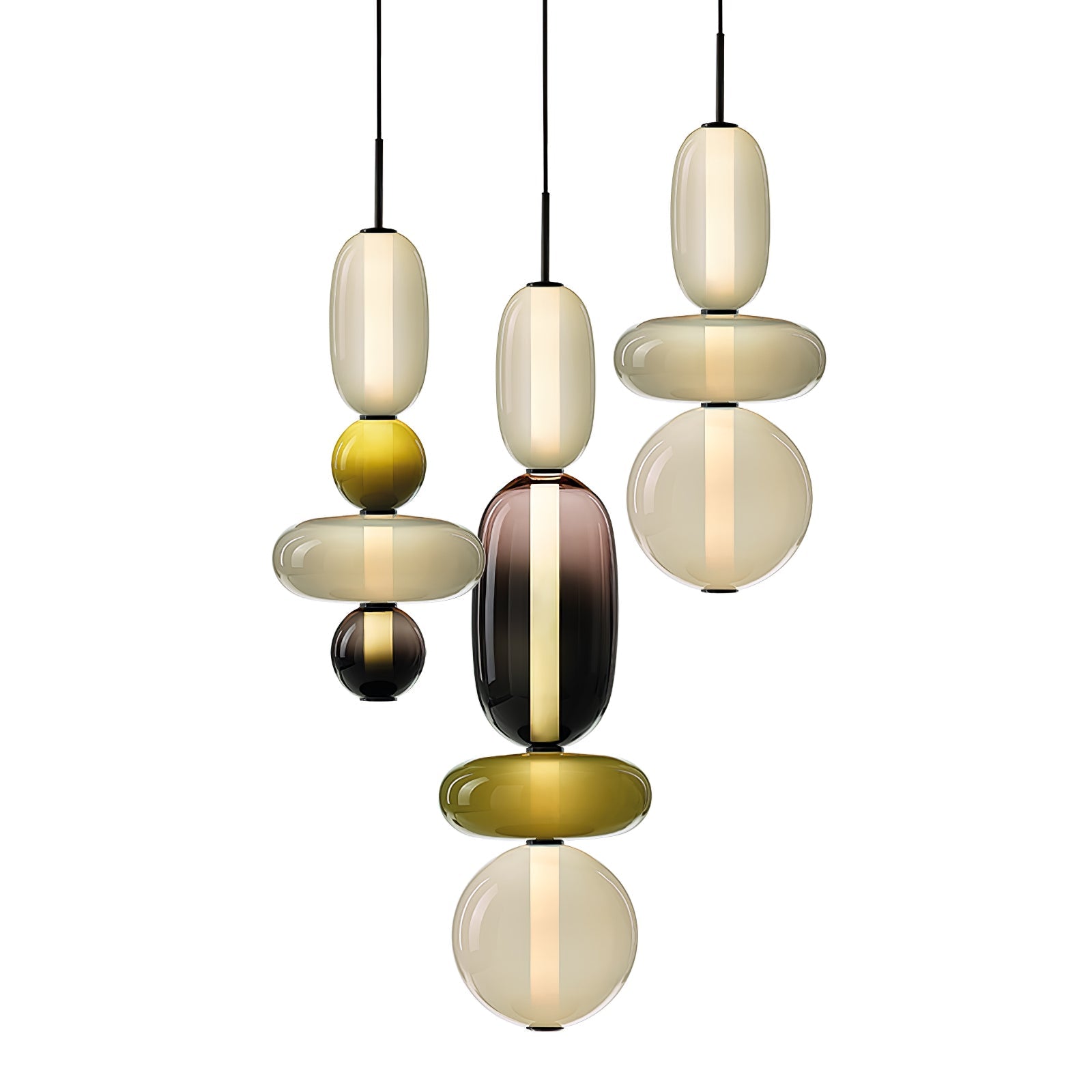 Pendelleuchte modern bunt – stilvolle Design Hängelampe mit LED