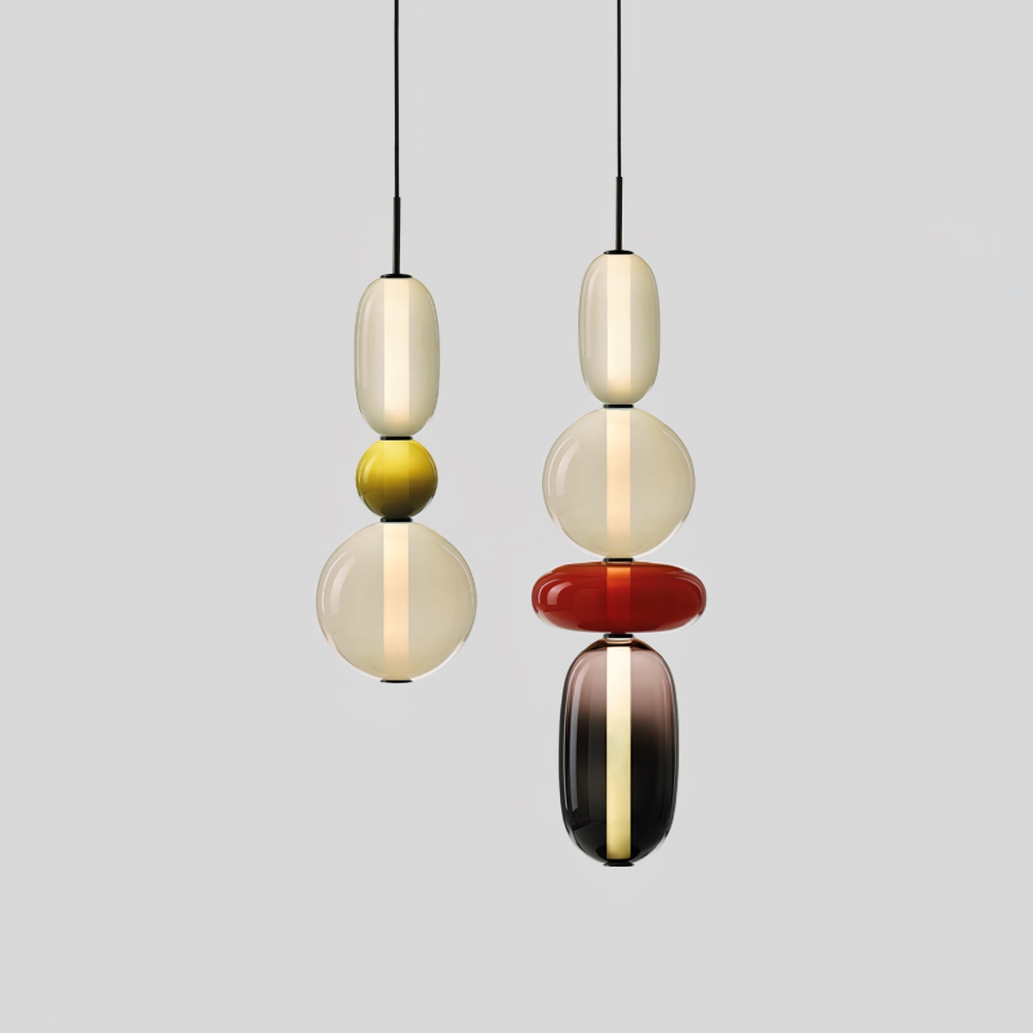 Pendelleuchte modern bunt – stilvolle Design Hängelampe mit LED