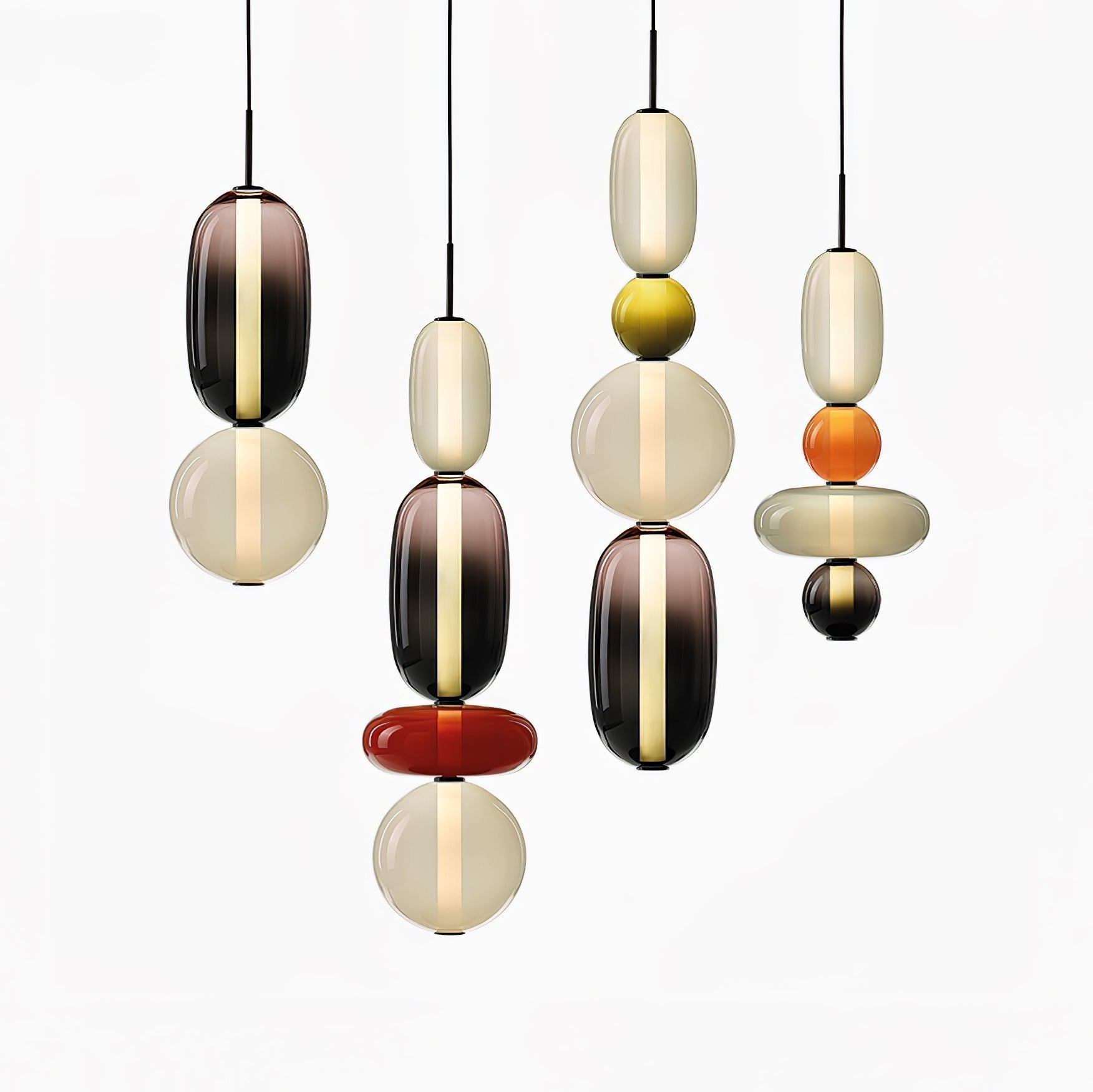 Pendelleuchte modern bunt – stilvolle Design Hängelampe mit LED
