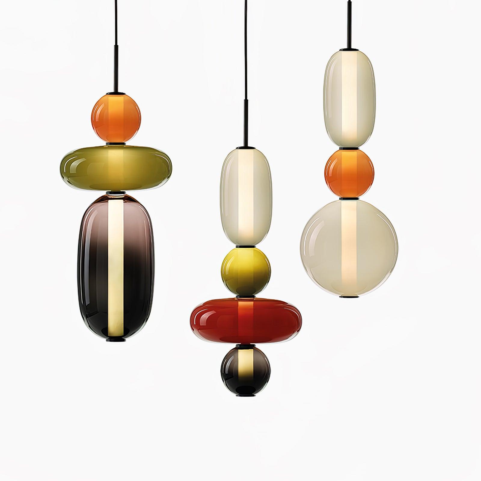 Pendelleuchte modern bunt – stilvolle Design Hängelampe mit LED