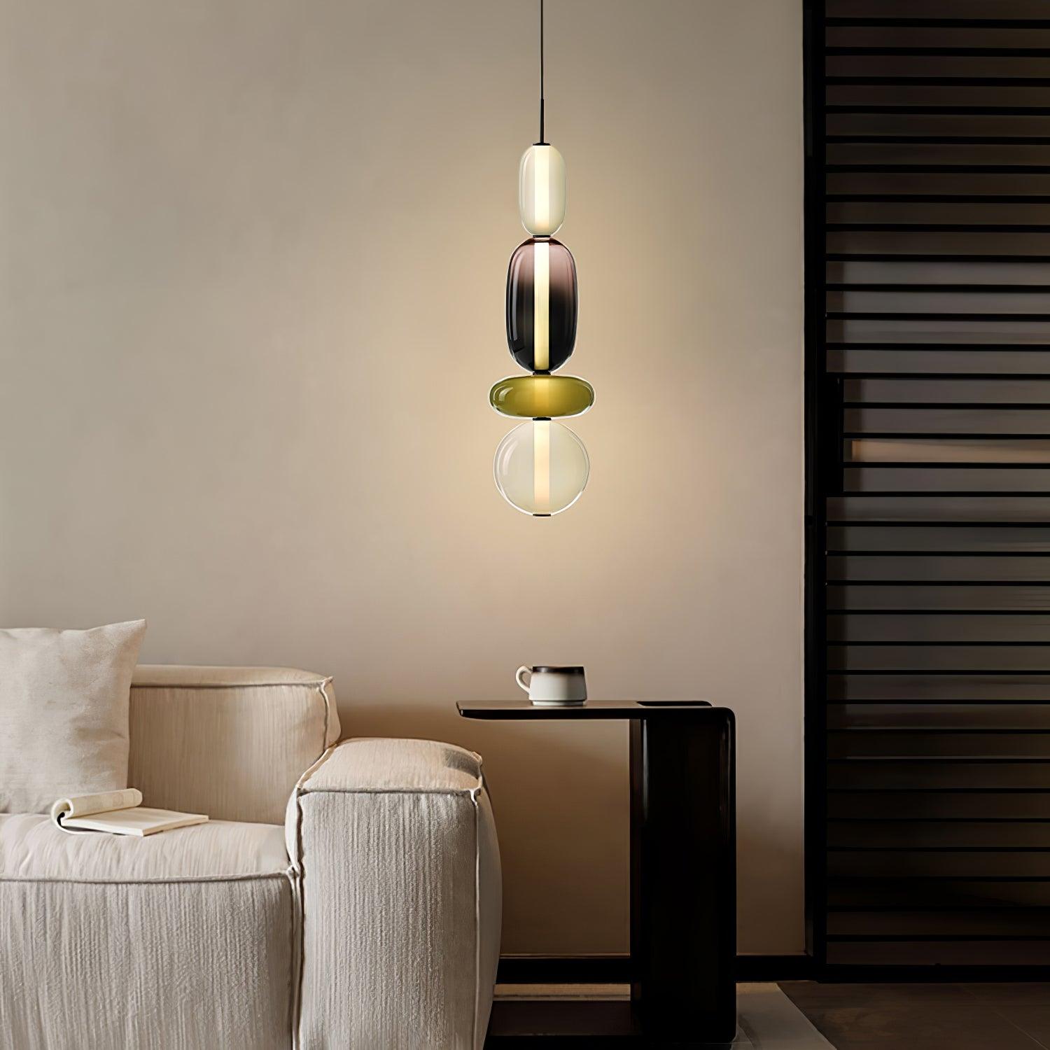 Pendelleuchte modern bunt – stilvolle Design Hängelampe mit LED