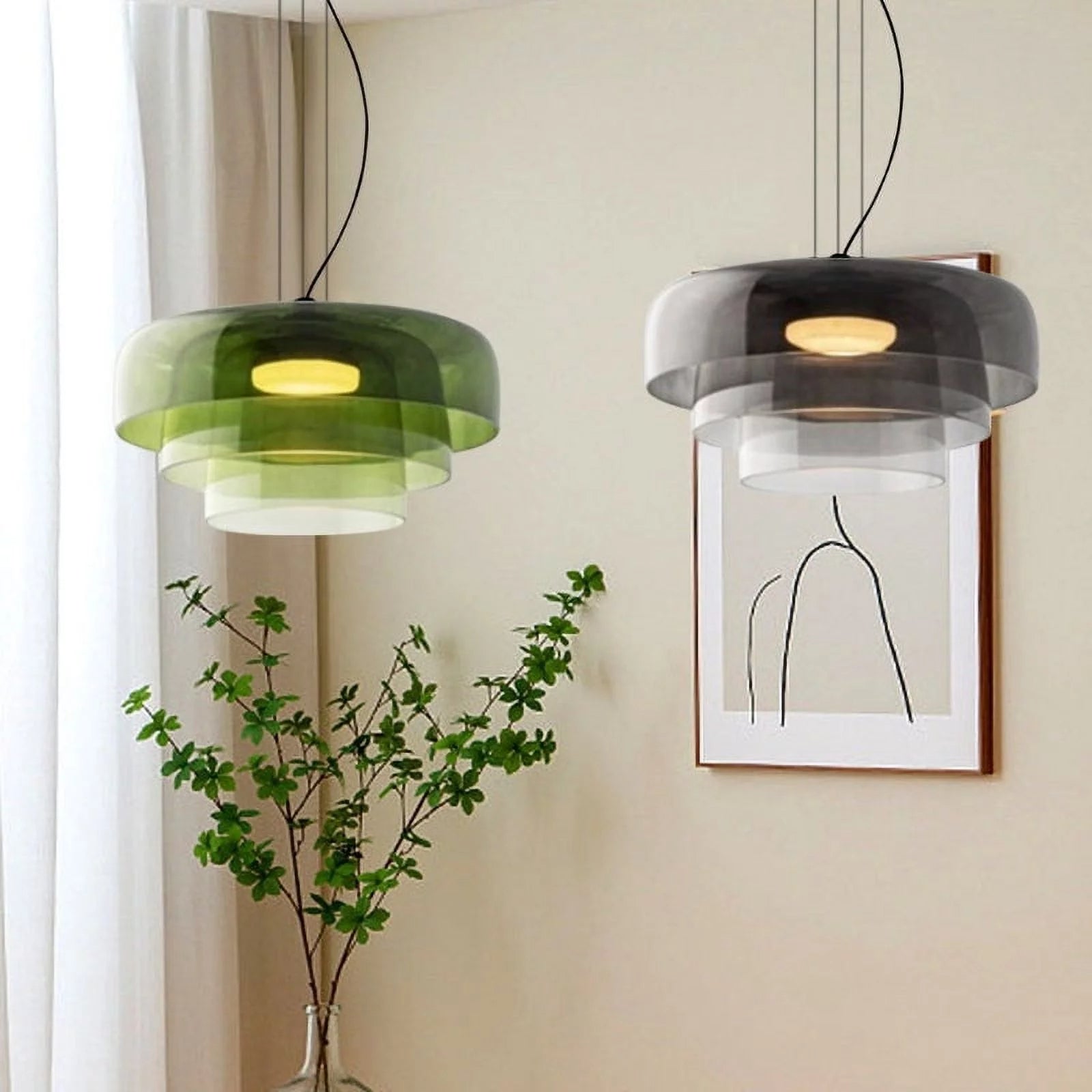 Pendelleuchte skandinavisch minimalistisch – moderne Hängelampe im Scandi Design