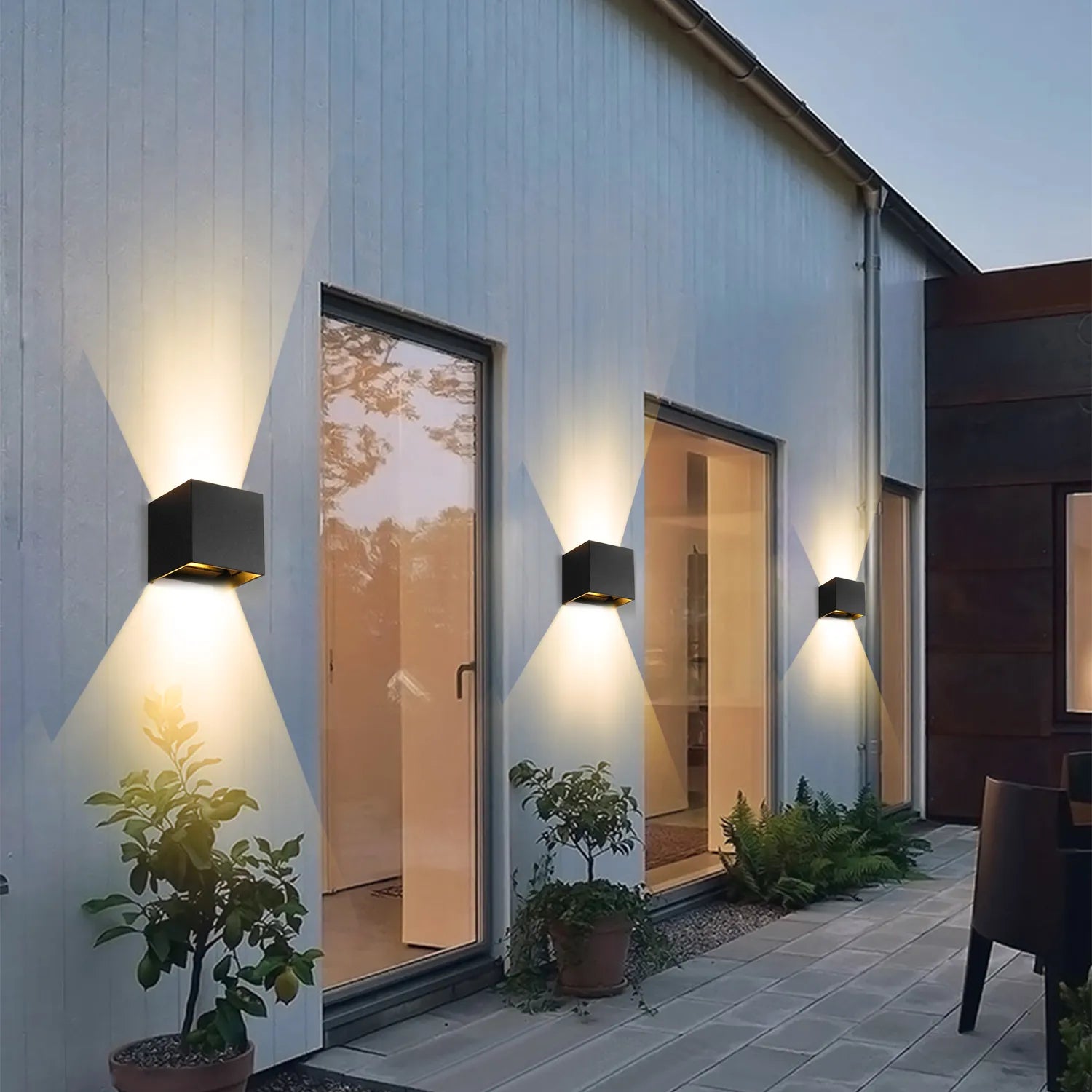Moderne LED-Wandleuchten - Hans