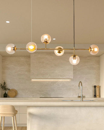 LED Kugel Pendelleuchte modern