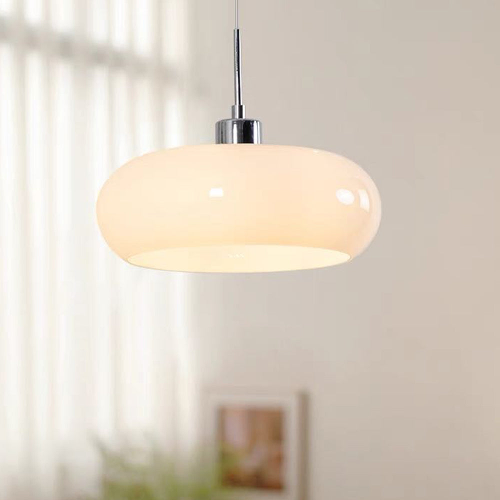 Leonie | Stijlvolle Glas Hanglamp in Broodvorm