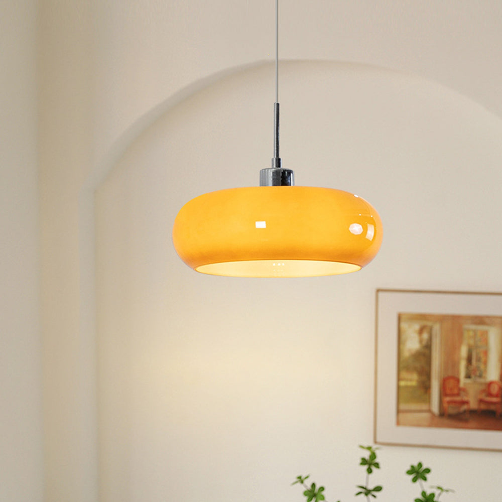 Leonie | Stijlvolle Glas Hanglamp in Broodvorm