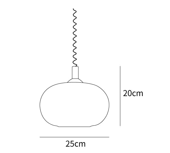 Nordische Pendelleuchte Pastell – moderne Macaron Hängelampe