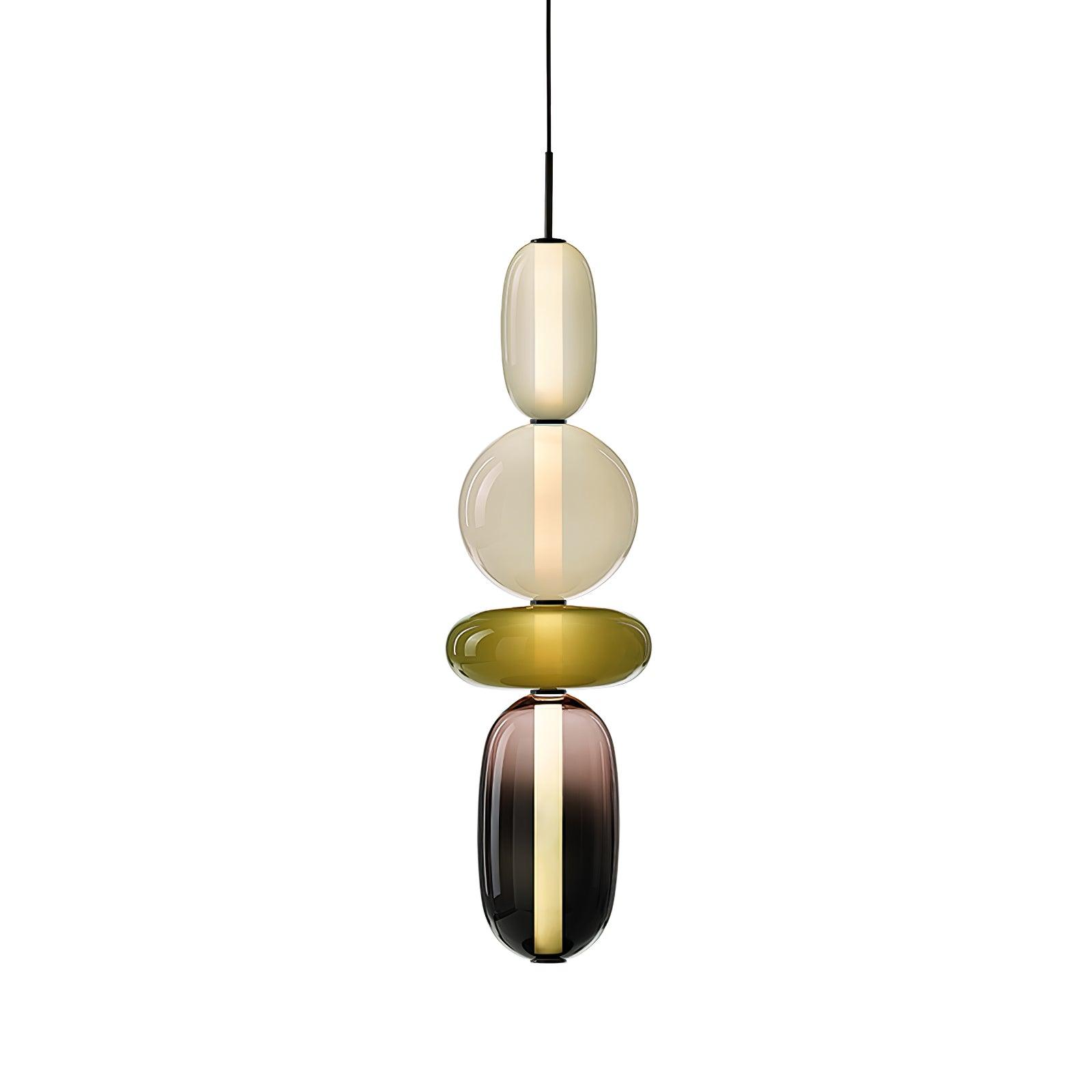 Pendelleuchte modern bunt – stilvolle Design Hängelampe mit LED